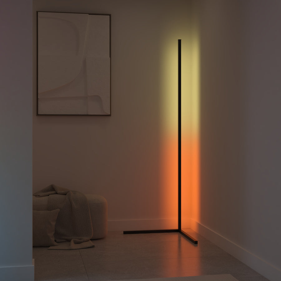 İskandinav Tarzı RGB Köşe Lambası – 150cm 16 Renk ve 4 Dinamik Mod